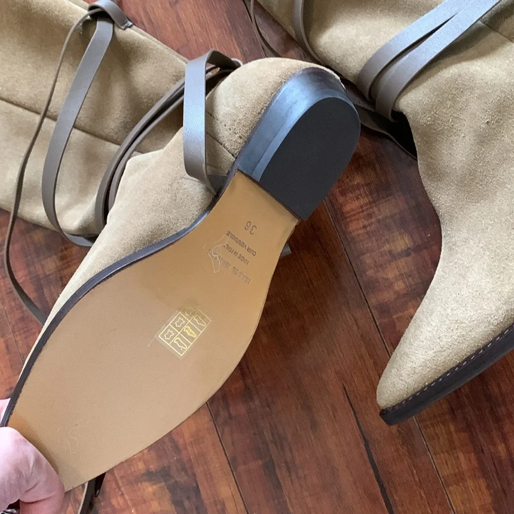 isabel marant suede boots - Picture 3 of 4